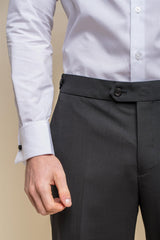Aspen Black Trousers - House of Cavani