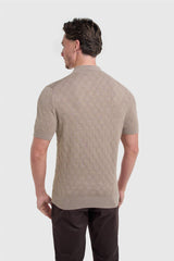 Armando Light Brown Polo - House of Cavani