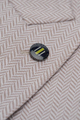 Vasco Beige Two Piece Suit