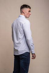 Tessa Sky Blue Shirt Back
