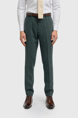Thomas Lush Olive Tweed Trouser