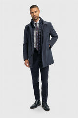 Heston Padded Overcoat