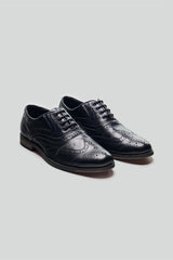 Boys Russel Black Shoes