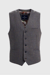 Thomas Savoy Tweed Waistcoat