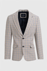 Ennis Beige Blazer - House of Cavani
