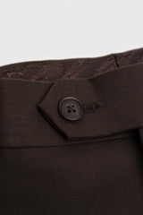 Bond Wool Rich Auburn Three Piece Suit - House of Cavani