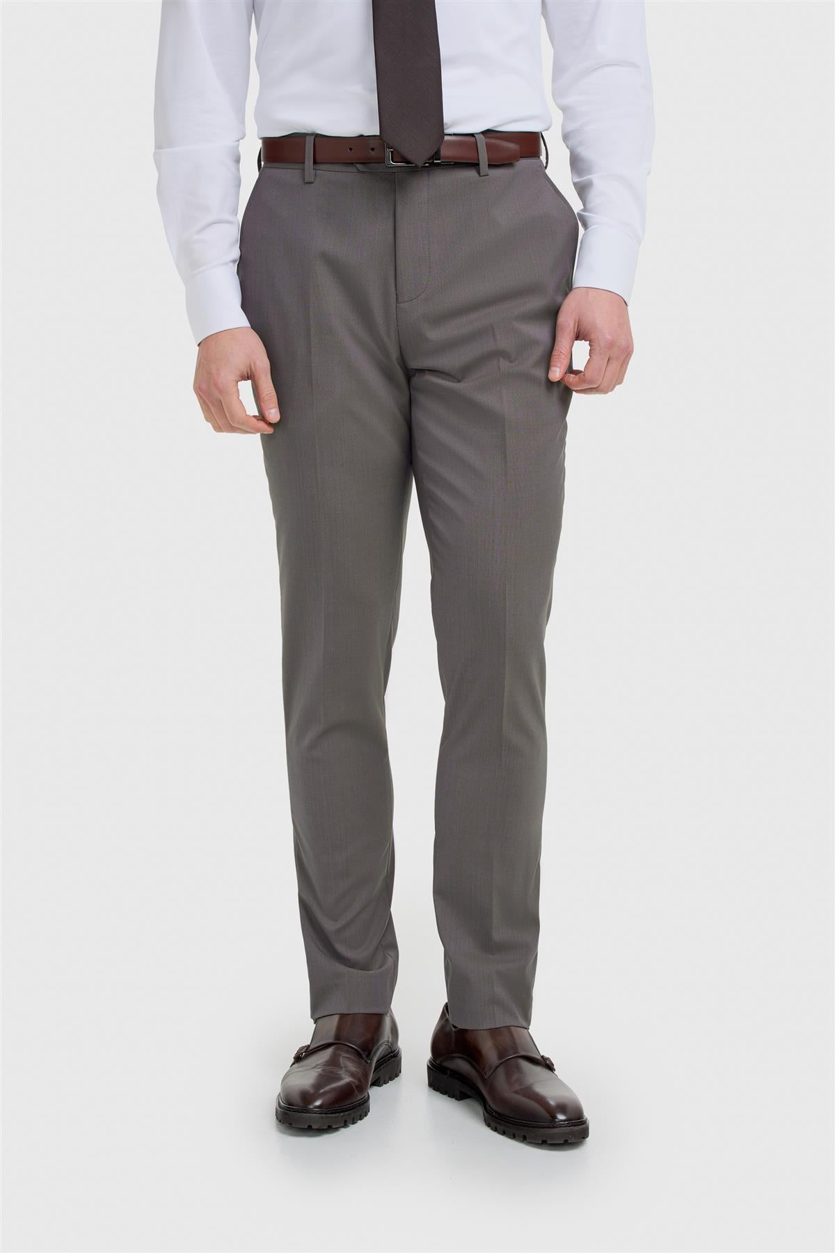 Bond Wool Rich Hazel Three Piece Suit - House of Cavani