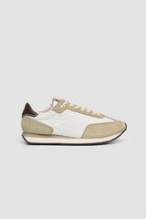International Runner Cream Lightweight Nylon Trainer
