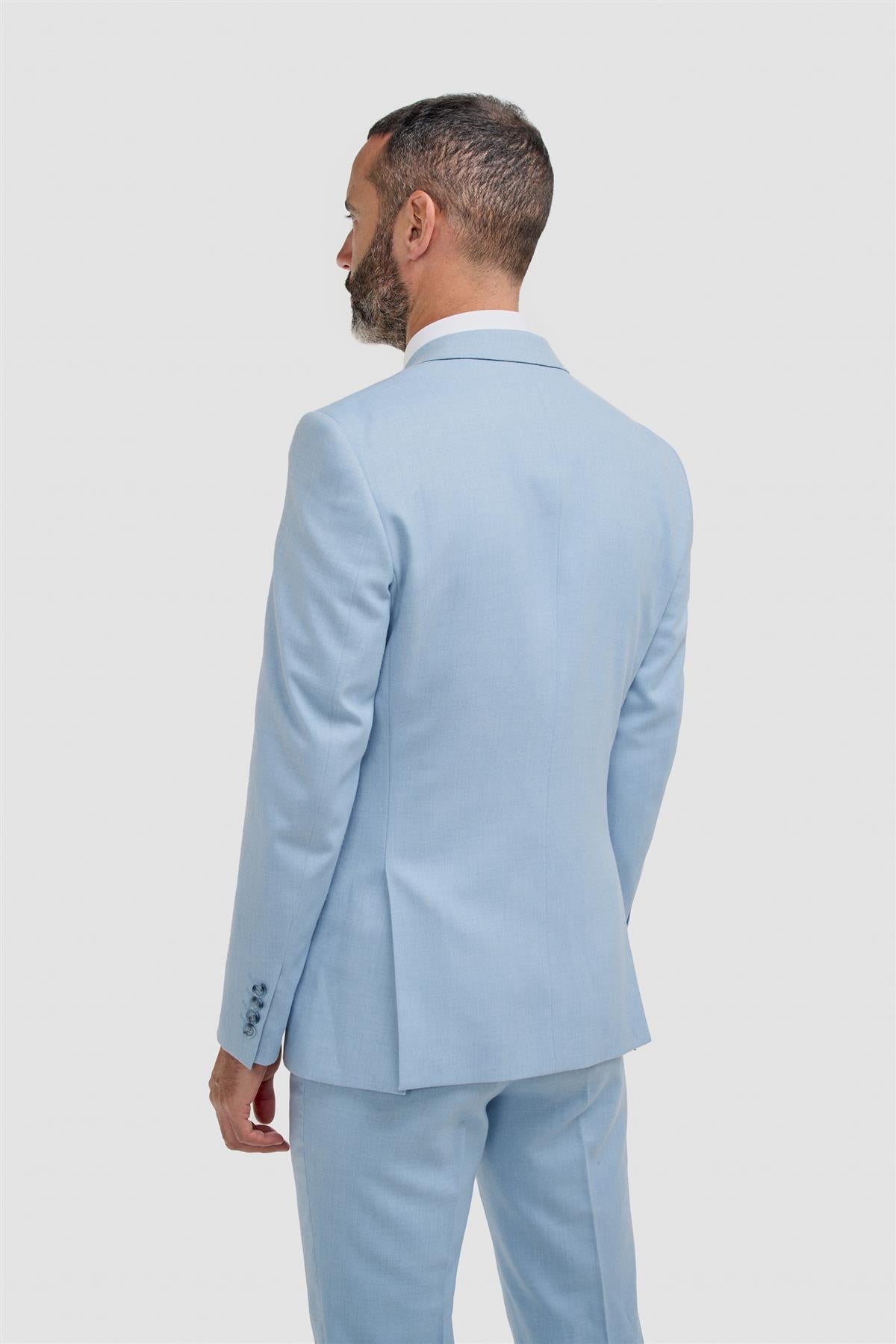 Malibu Sky Three Piece Suit - House of Cavani