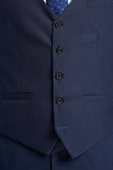 Seeba Navy Waistcoat