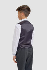 Boys Malibu Charcoal Suit