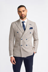 Sergio Double Breasted Blazer Front