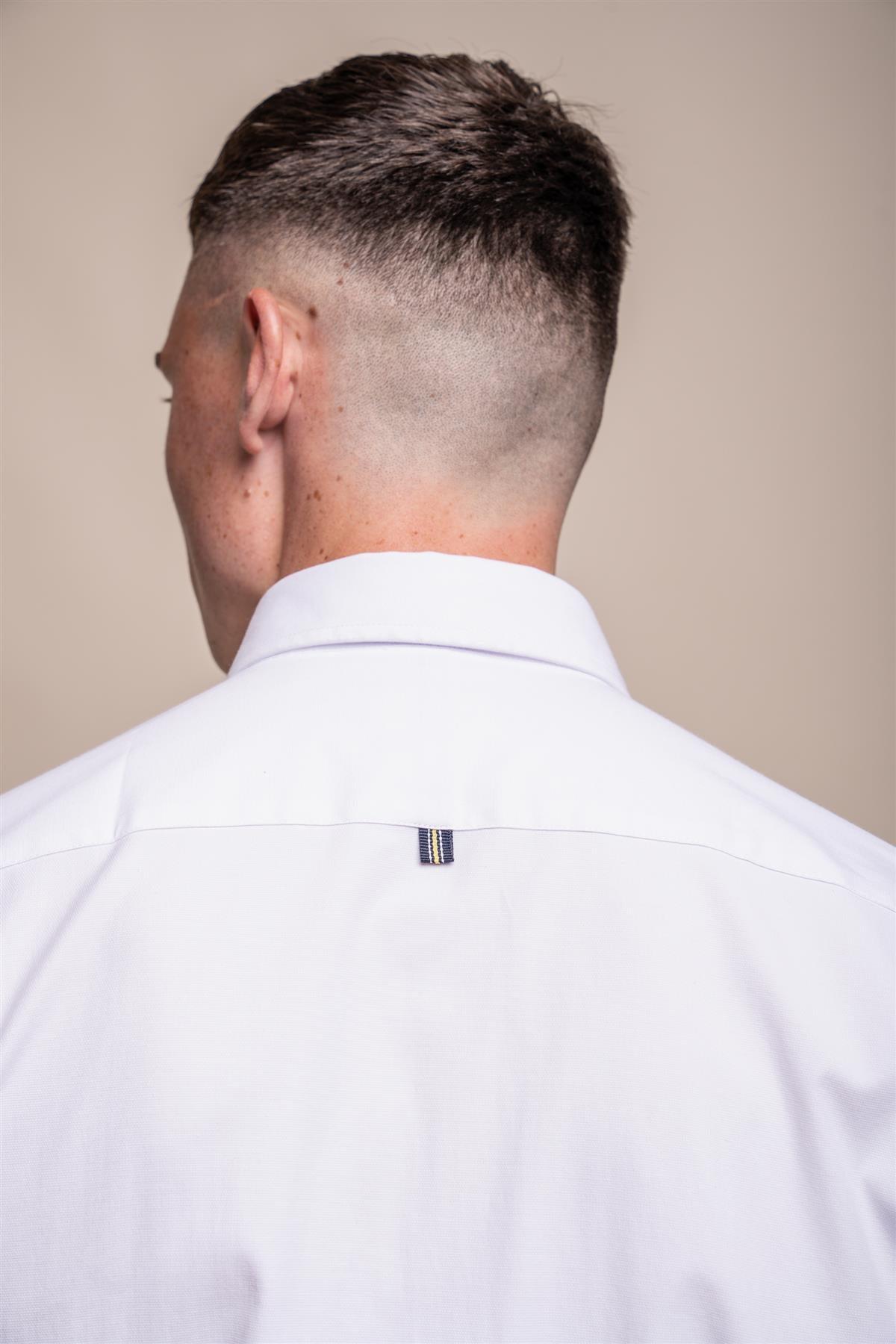 Tessa White Shirt Back Detail