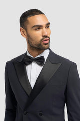 Aspen Navy Double Breasted Blazer