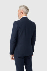 Thomas Navy Tweed Three Piece Suit