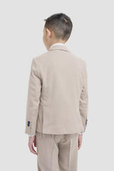 Boys Miami Beige Suit