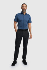 Ashley Blue Short Sleeve Shirt