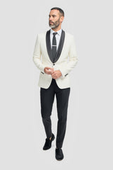 Aspen Ecru Two Piece Suit