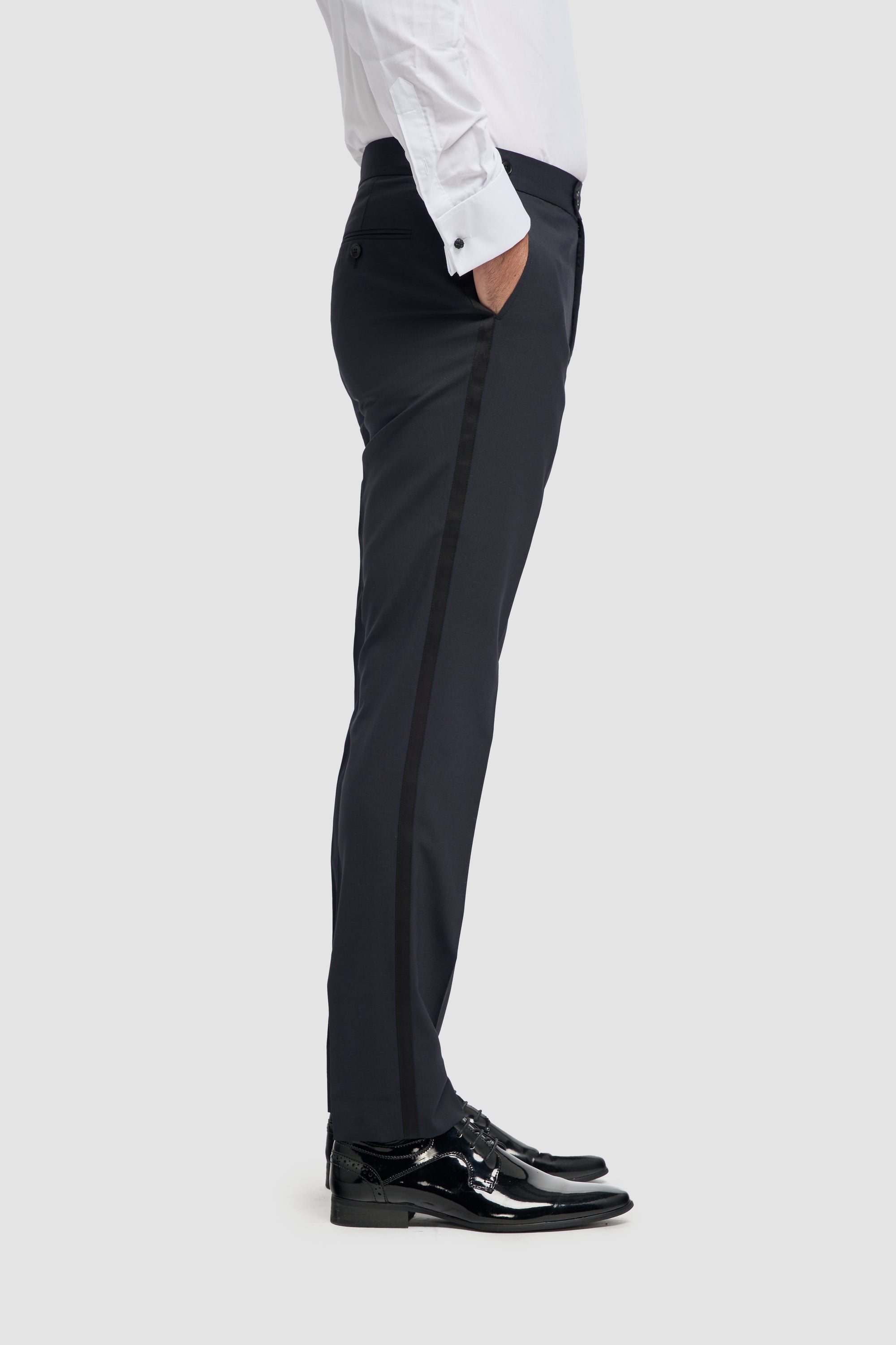 Aspen Midnight Navy Two Piece Suit - House of Cavani