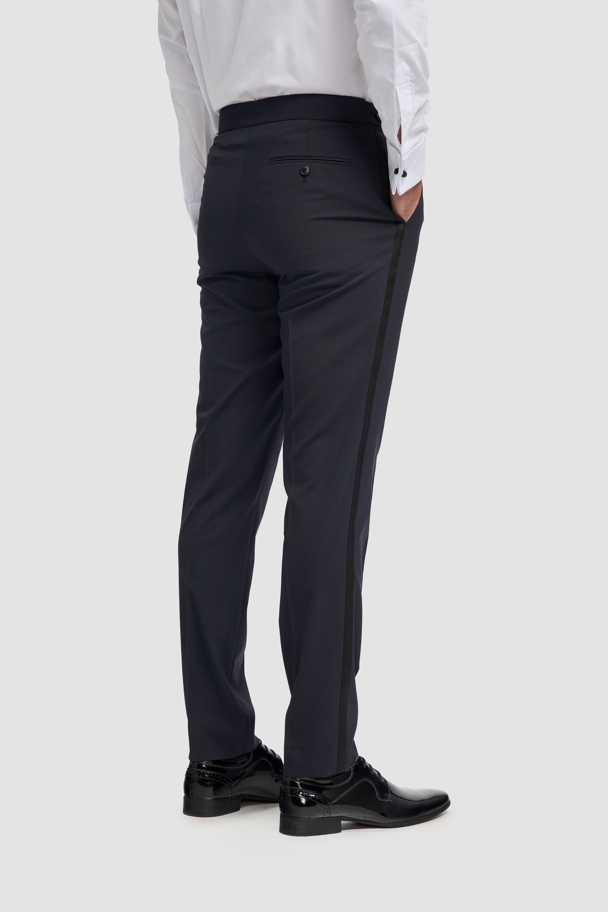 Aspen Midnight Navy Two Piece Suit - House of Cavani