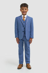 Boys Blue Jay Three Piece Suit