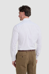 Shirt No. 635 White Round Neck Collar