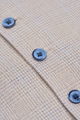 Caridi Beige Waistcoat
