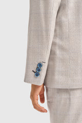 Boys Caridi Beige Three Piece Suit