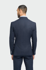 Caridi Navy Double Breasted Blazer