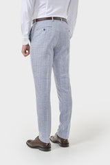 Caridi Sky Regular Check Three Piece Suit