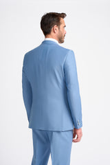 Bond Ocean Blue Blazer Back