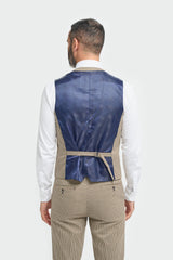 Elwood Houndstooth Double Breasted Waistcoat