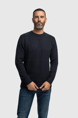 Farrel Navy Jumper