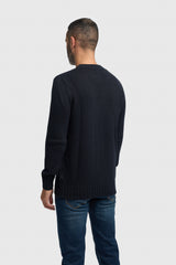 Farrel Navy Jumper