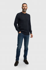 Farrel Navy Jumper
