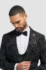 Georgi Floral Three Piece Suit