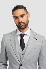 Malibu Grey Three Piece Suit