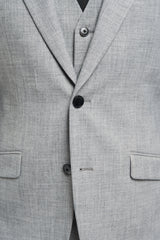 Malibu Grey Three Piece Suit