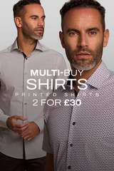 2 for £30 Print Shirts