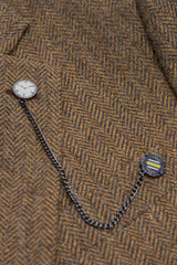 Thomas Brown Tweed Three Piece Suit