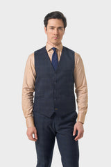 Torino Navy Three Piece Suit