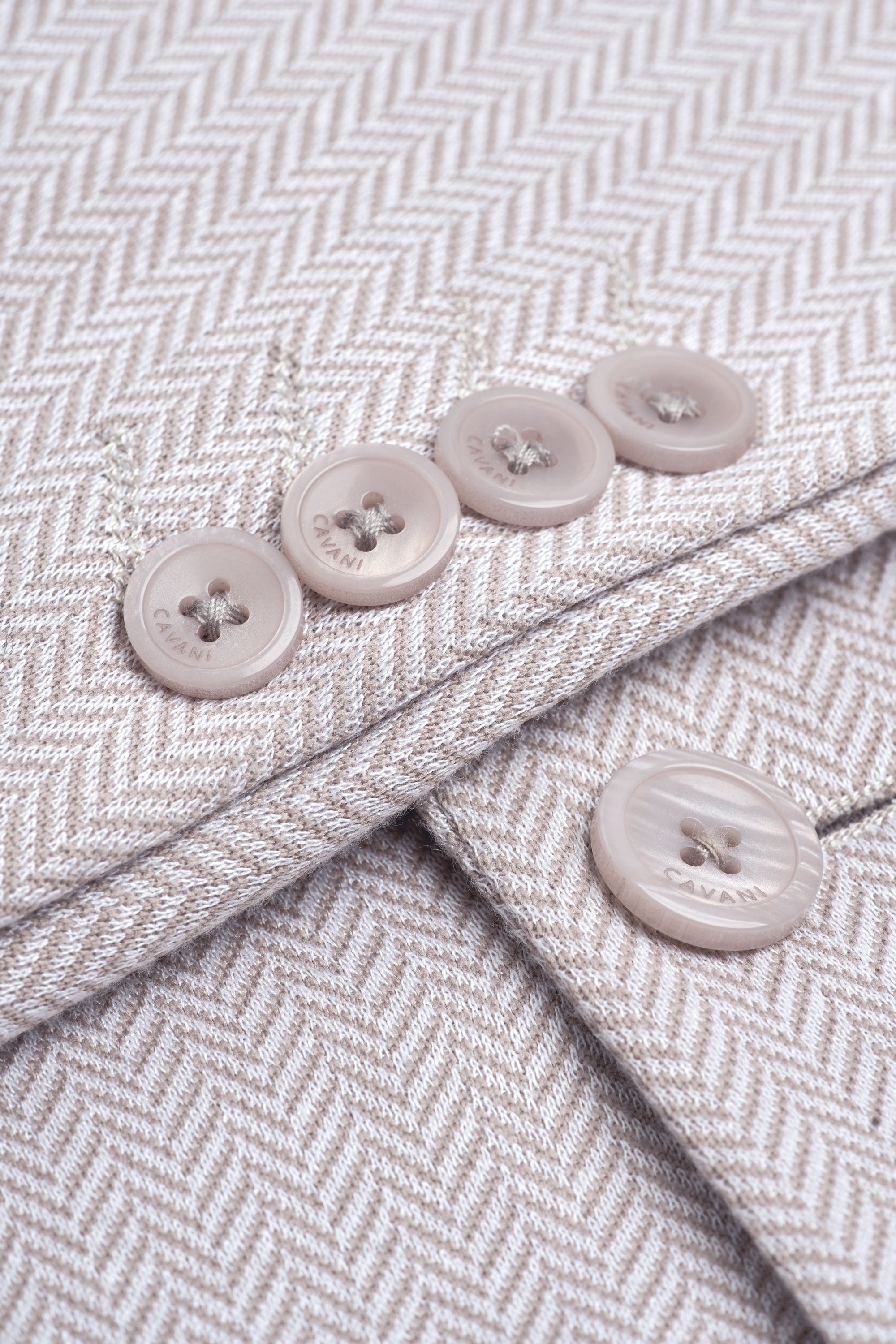 Vasco Beige Two Piece Suit - House of Cavani