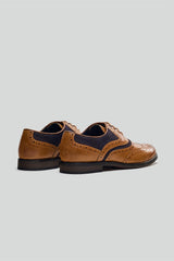 Boys Russel Tan/Navy Shoes