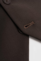 Bond Wool Rich Auburn Waistcoat - House of Cavani