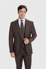 Bond Wool Rich Auburn Blazer - House of Cavani