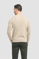 Savio Sand Lightweight Crew Neck Jumper