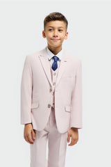 Boys Tropez Mauve Suit