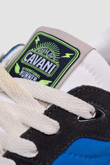 International Runner Blue Lightweight Nylon Trainer