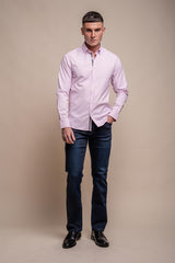 Tessa Pink Shirt Front