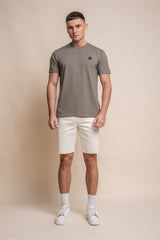 Bogart sage T-shirt front